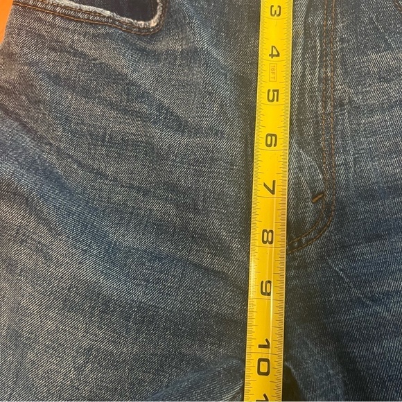 Abercrombie & Fitch Curve Love Ultra High Rise Ankle Straight Jean Distressed 24 - Picture 12 of 13